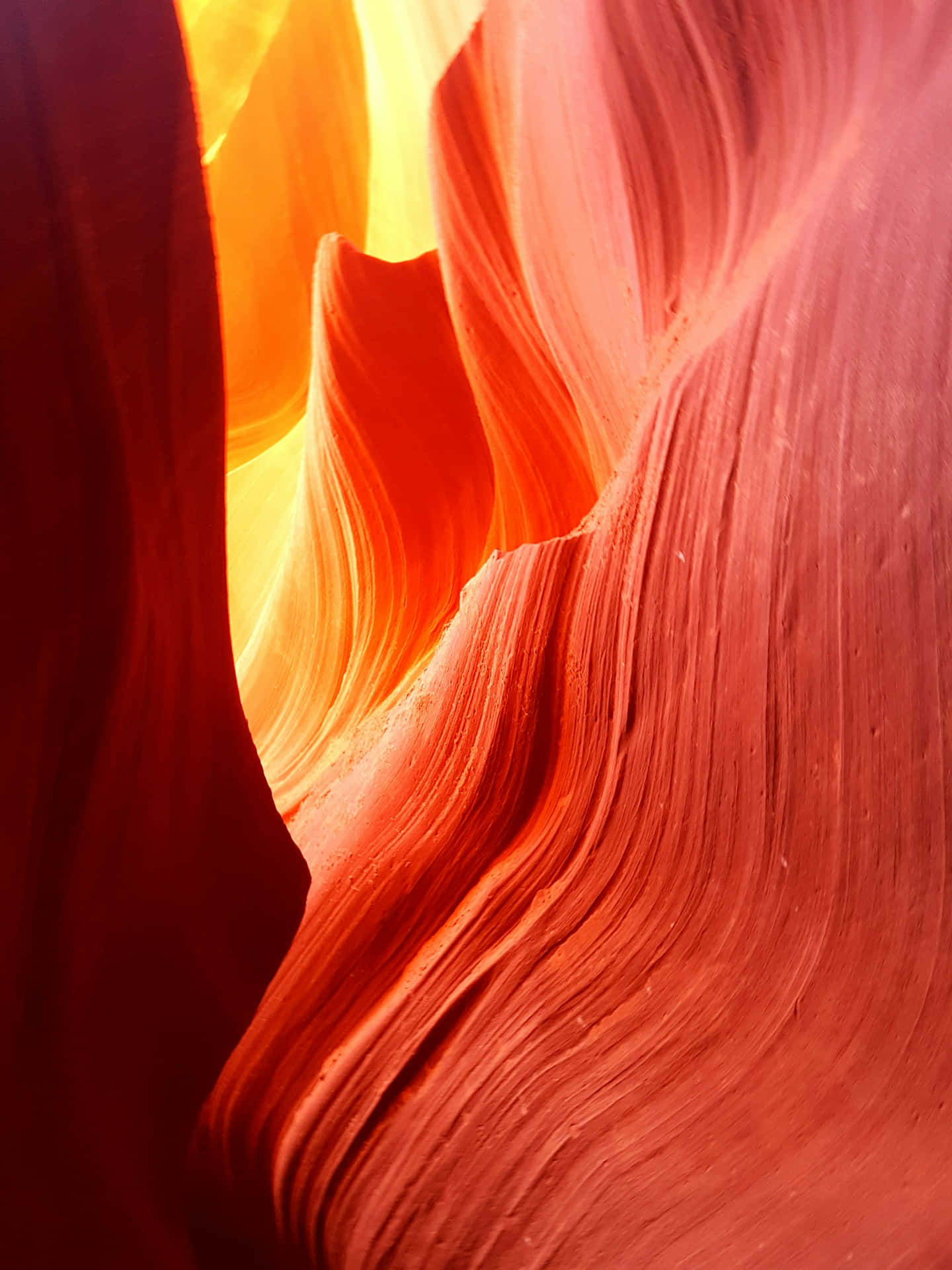 Vibrant Antelope Canyon Glow Background