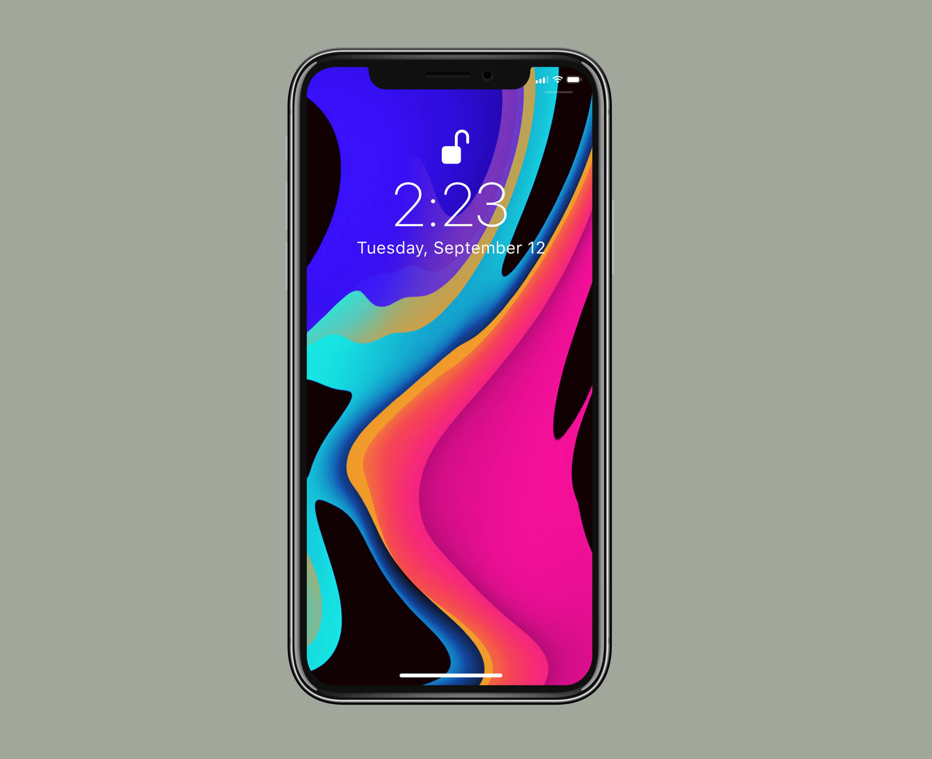 Vibrant Apple Iphone Default Background