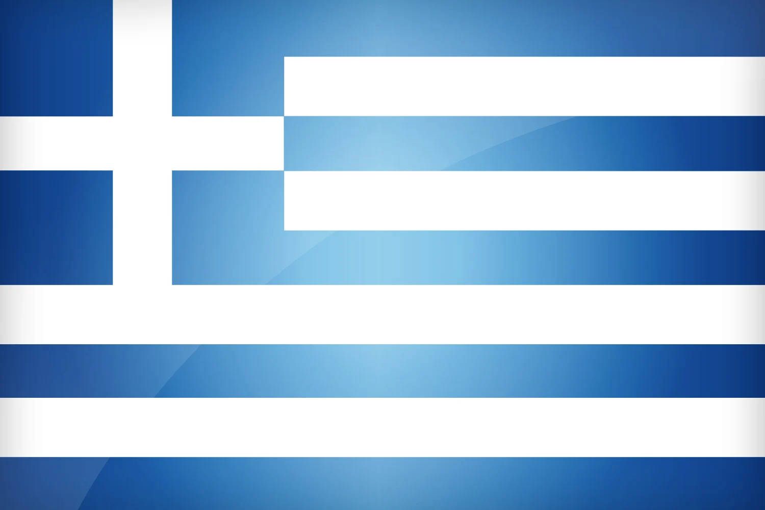Vibrant Artistic Representation Of The Greek Flag Background