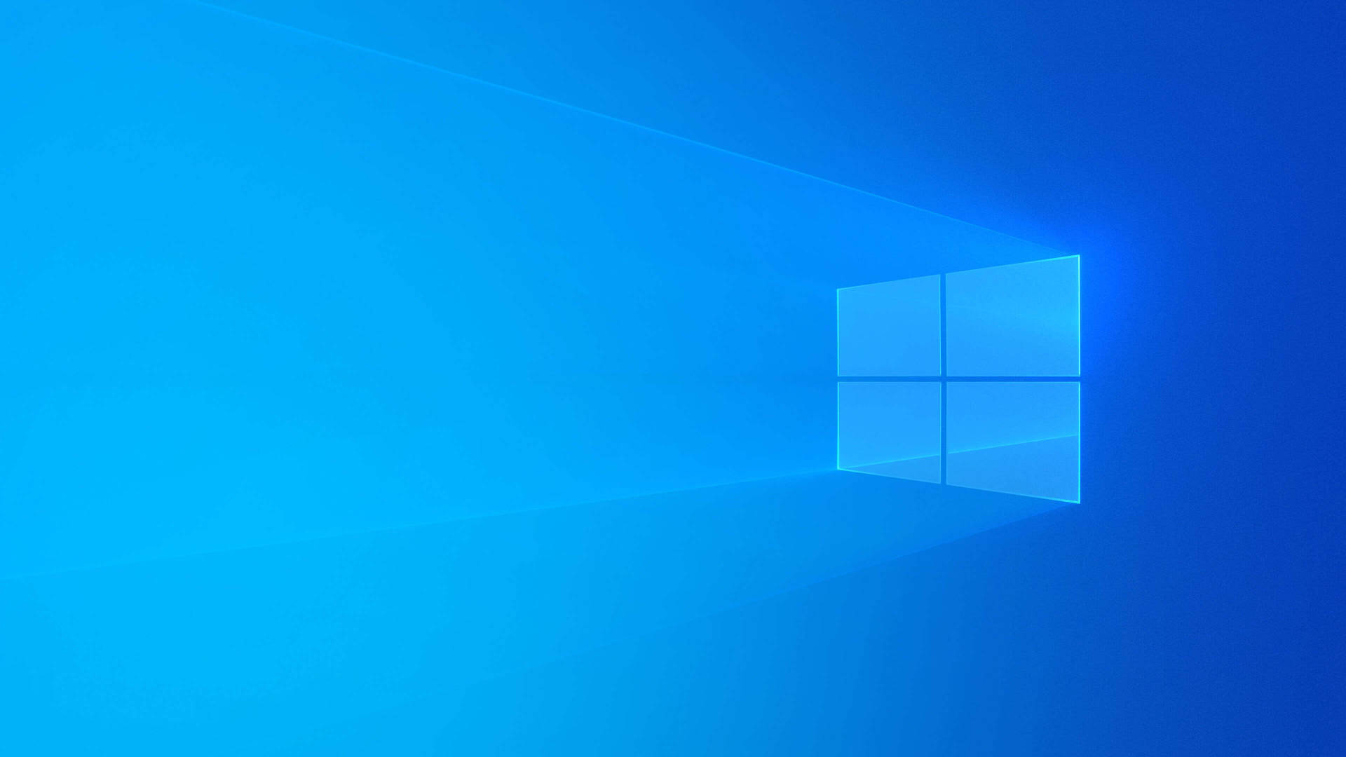 Vibrant Blue Windows 10 Hd Background