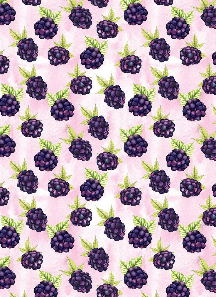 Vibrant Boysenberry Digital Artwork Background