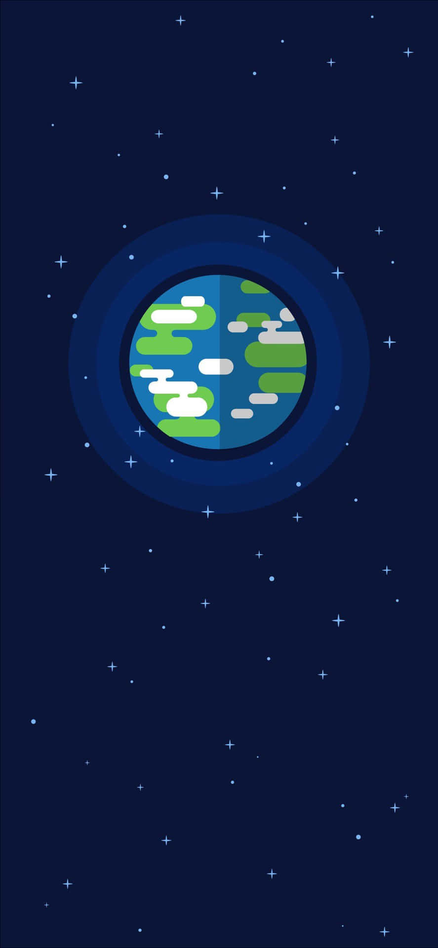 Vibrant Cartoon Science Universe By Kurzgesagt Background