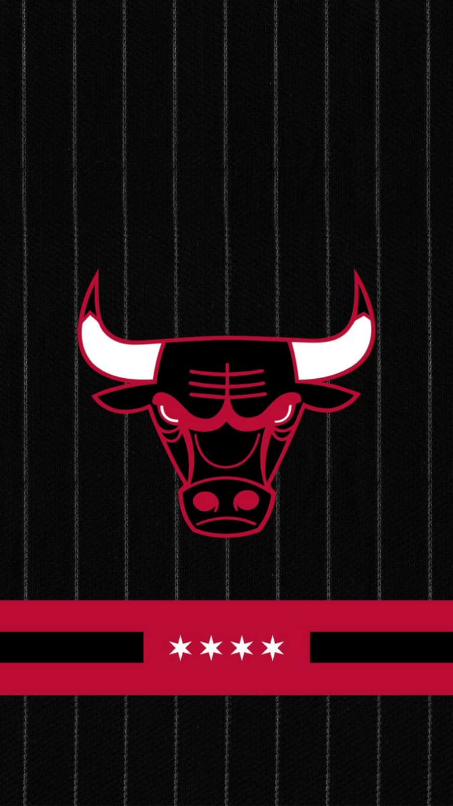 Vibrant Chicago Bulls Phone Wallpaper