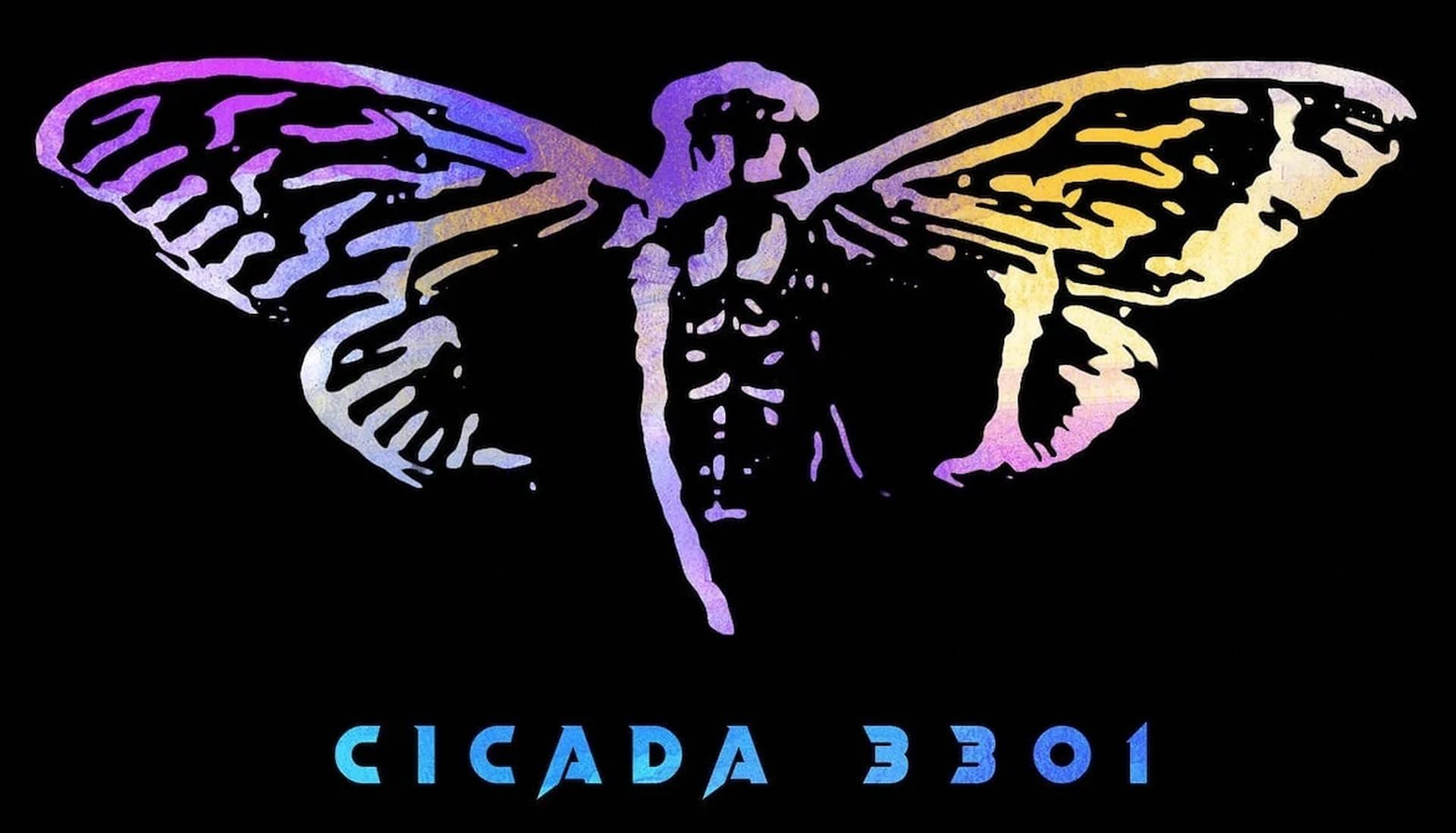 Vibrant Cicada Logo Background