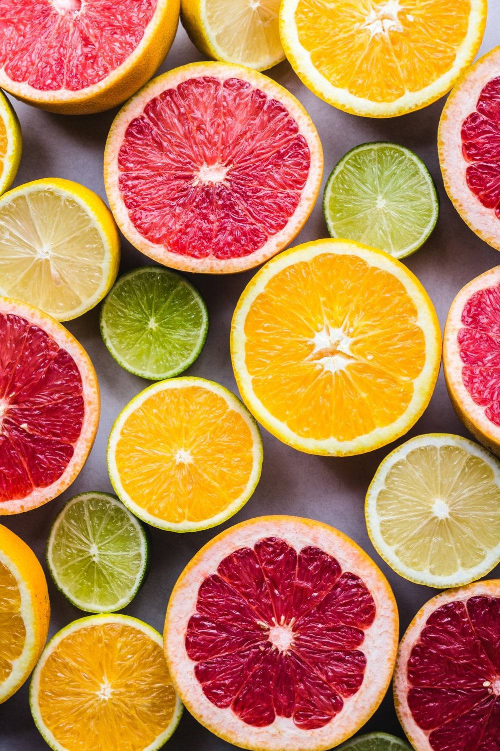 Vibrant Citrus Paradise Background