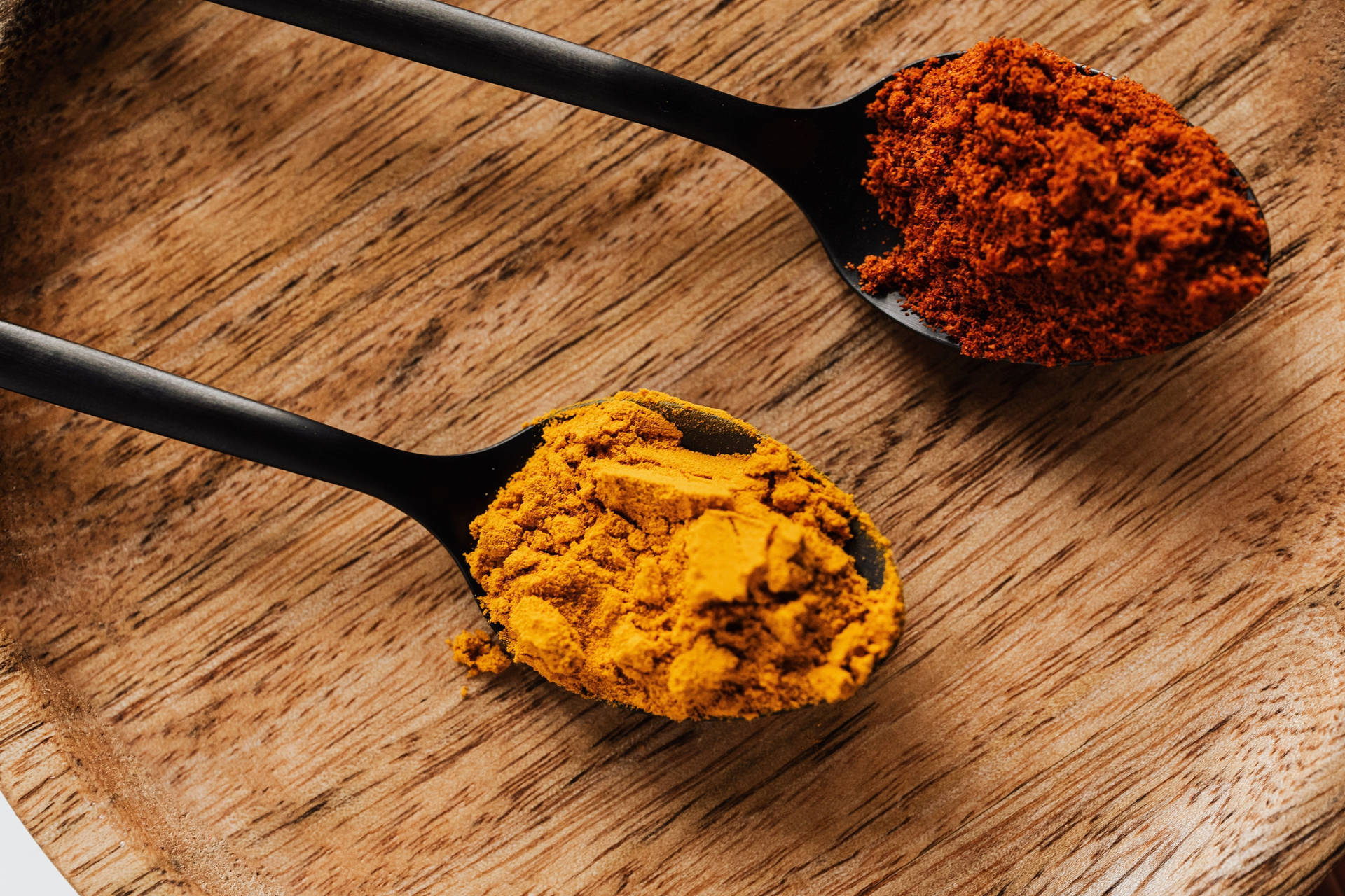 Vibrant Colors Of Ground Turmeric