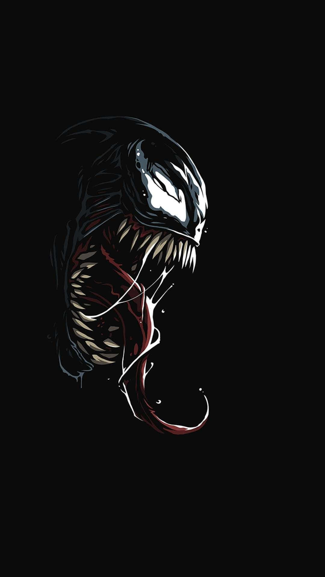Vibrant Colors Of Venom Abstract Background
