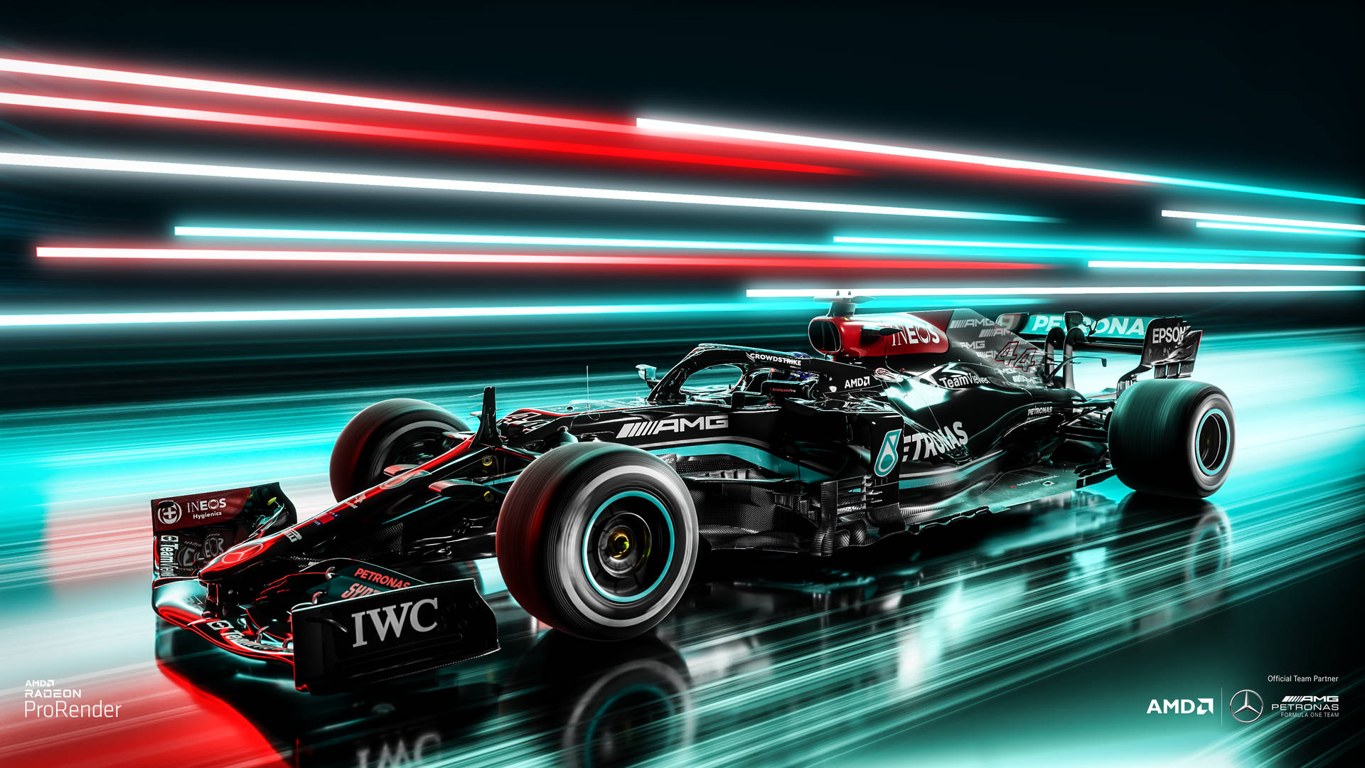 Vibrant Cool F1 Background