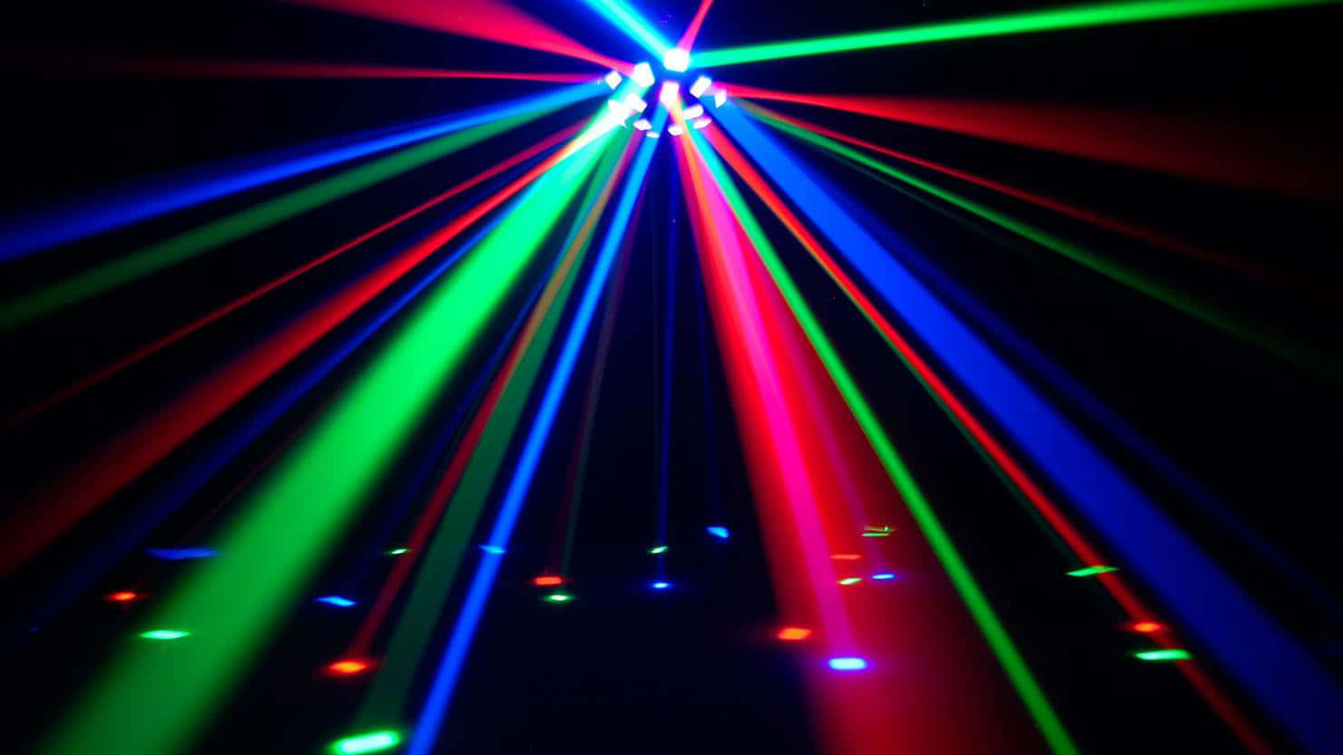 Vibrant D J Lighting Effects Background