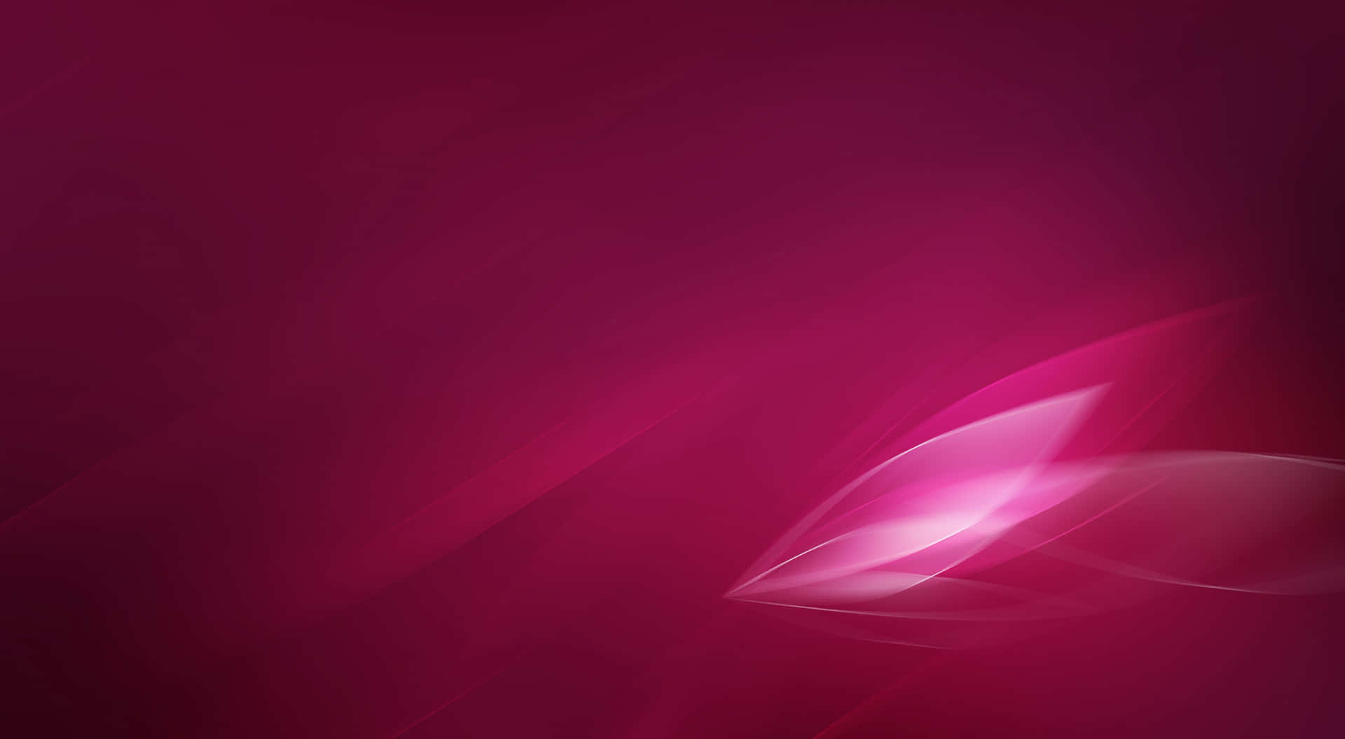 Vibrant Dark Pink Lightens Up An Evening Sky Background