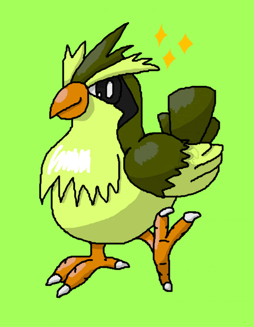 Vibrant Depiction Of Pidgeotto In Its Natural Habitat Background