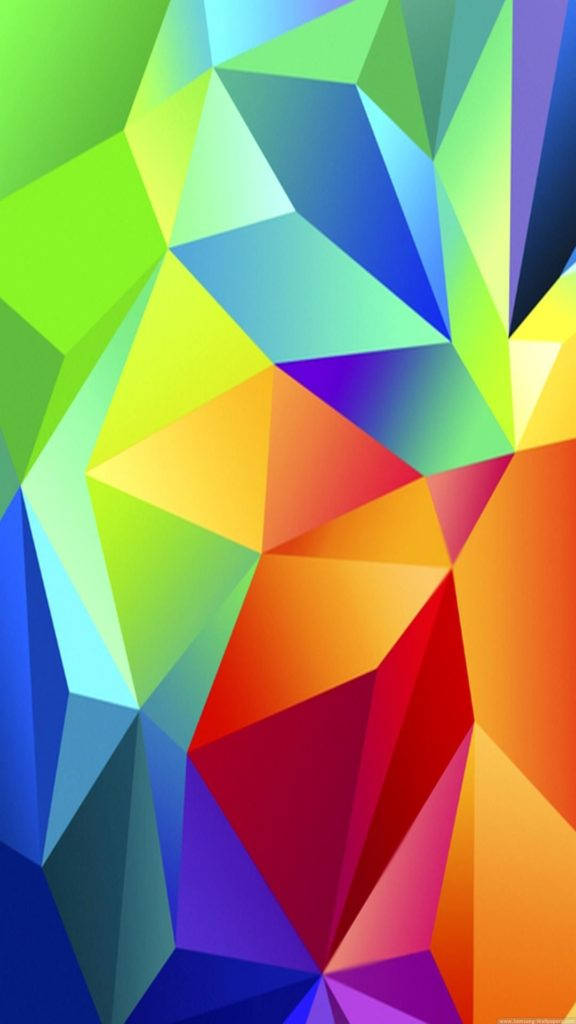 Vibrant Diamonds Abstract Iphone Background