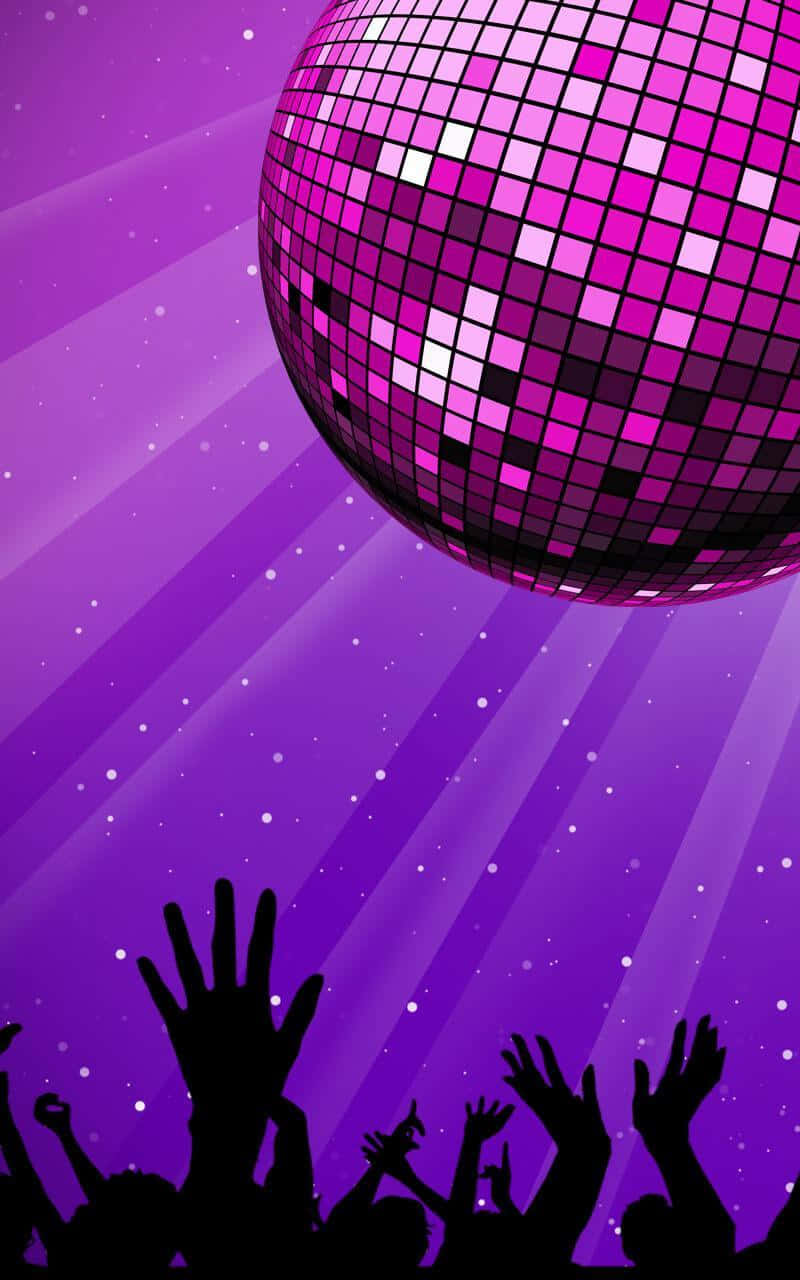 Vibrant Disco Ball Celebration