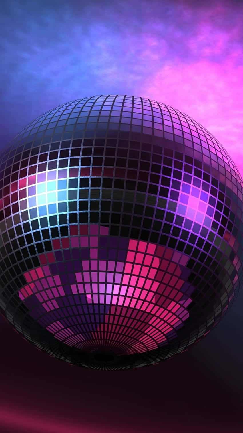 Vibrant Disco Ball Nightlife