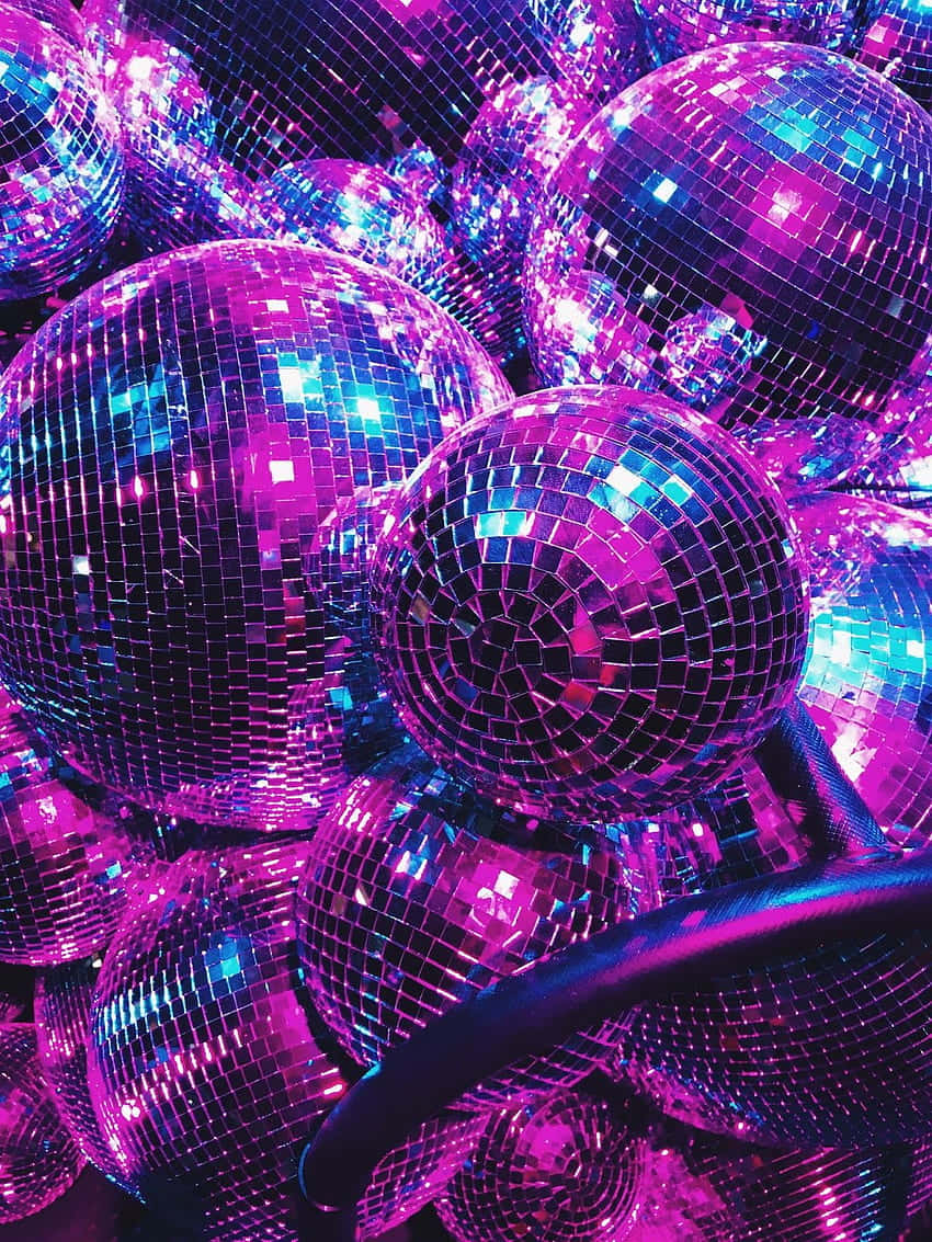 Vibrant Disco Balls Cluster.jpg