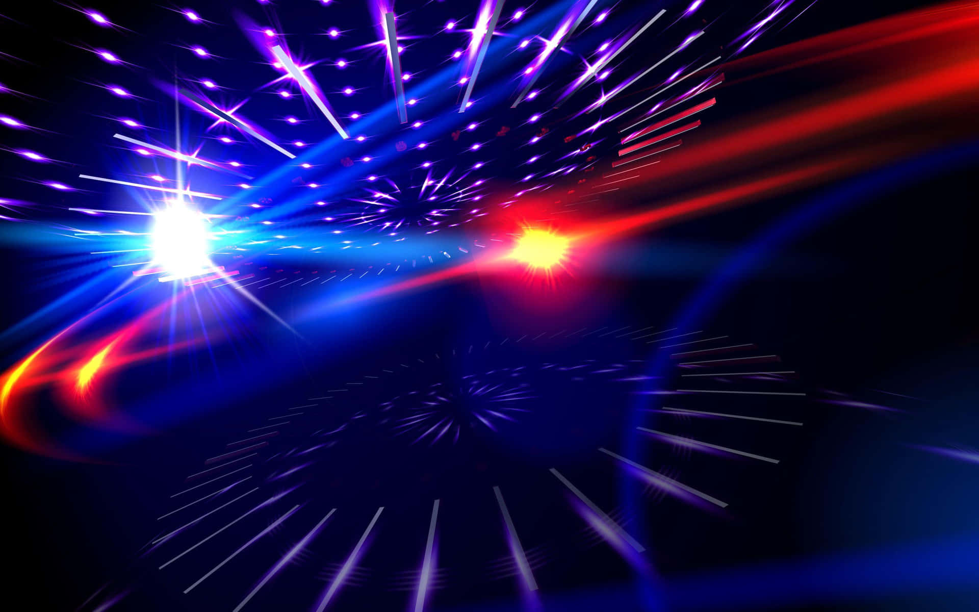 Vibrant Disco Lights Background Background
