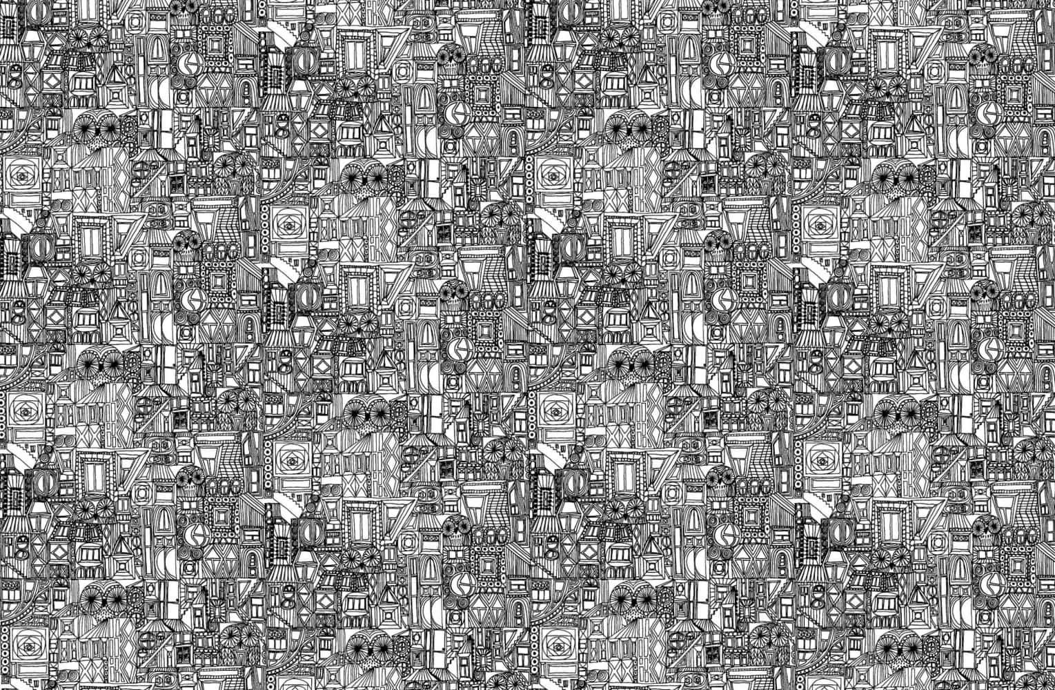 Vibrant Geometric Pattern Design