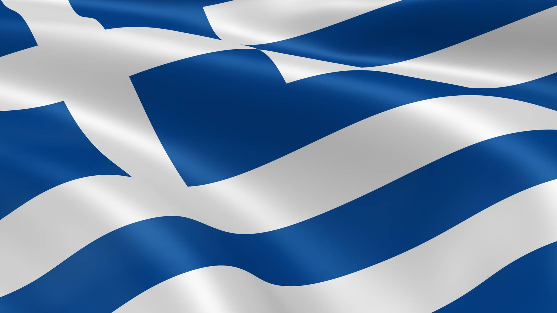 Vibrant Greek Flag