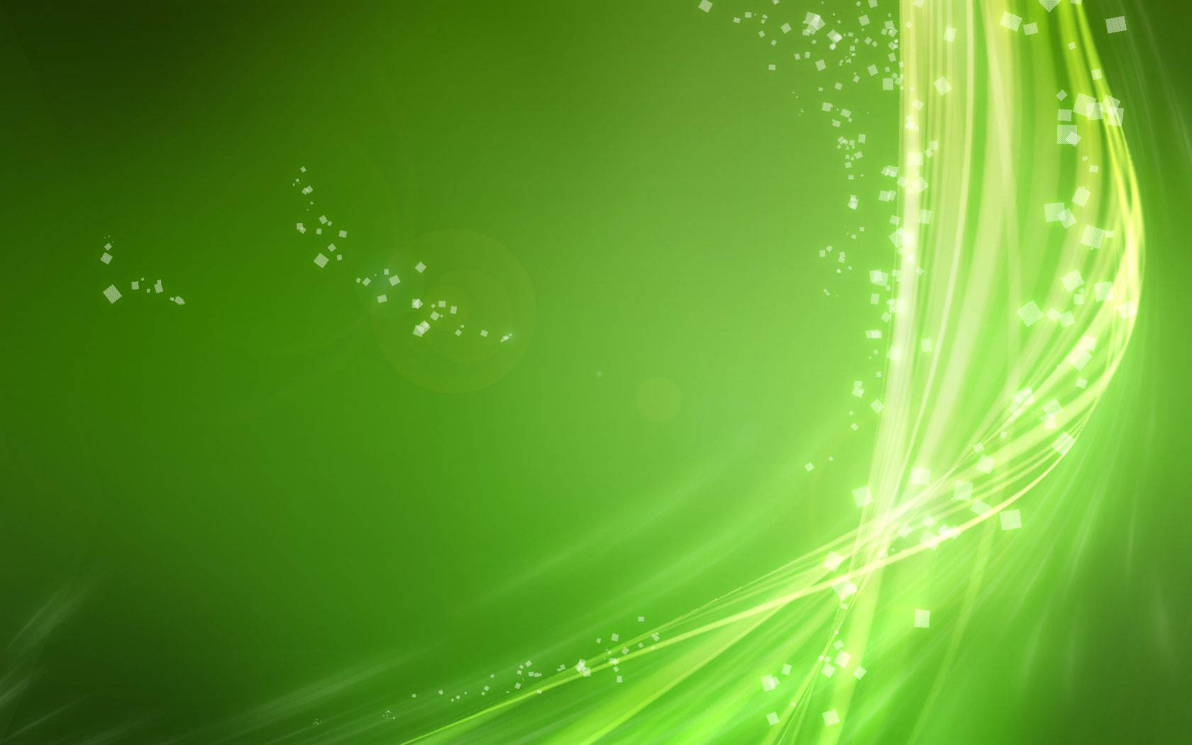 Vibrant Green Abstract Background