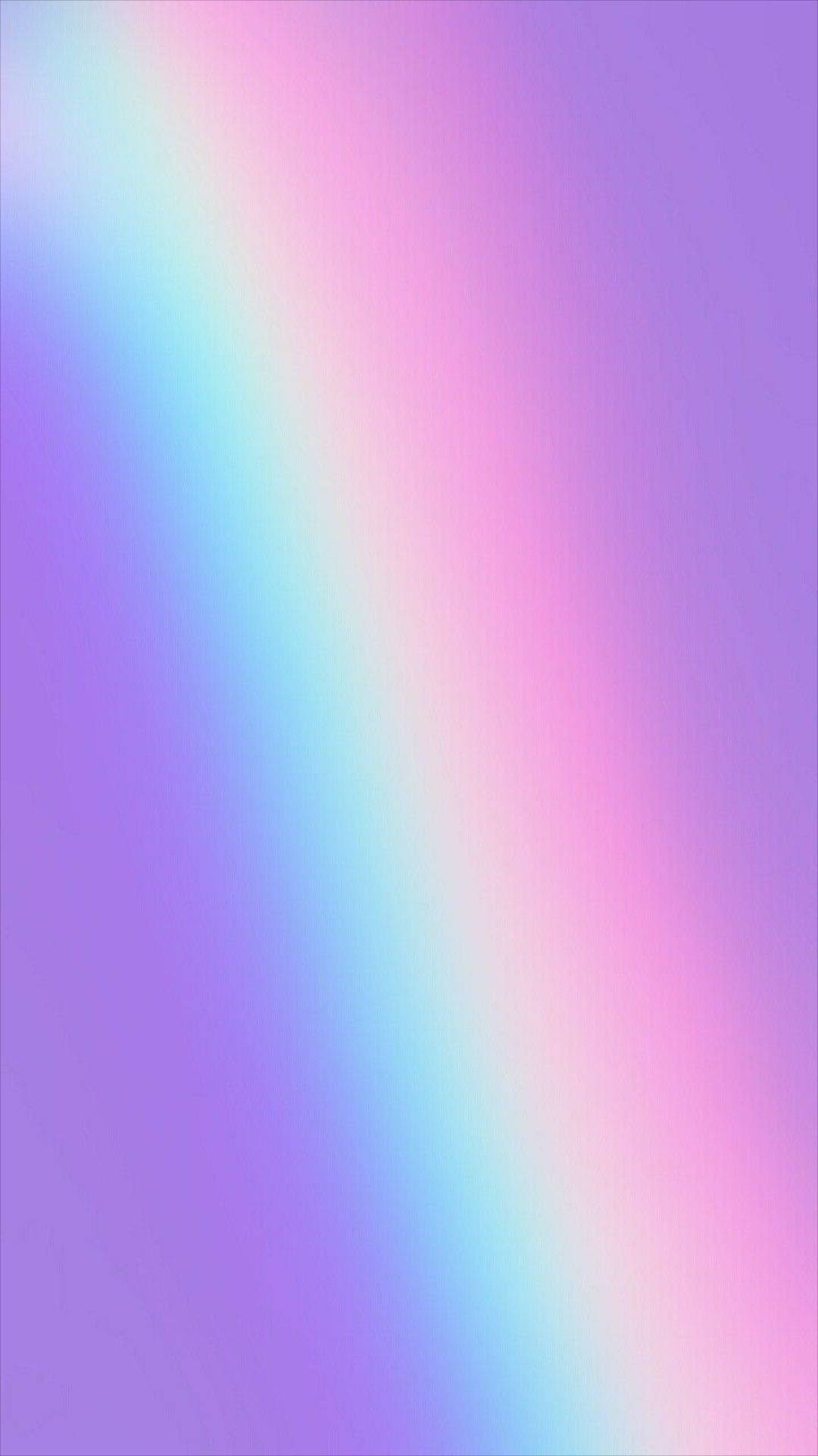 Vibrant Holographic Foil Rainbow-colored Iphone Background