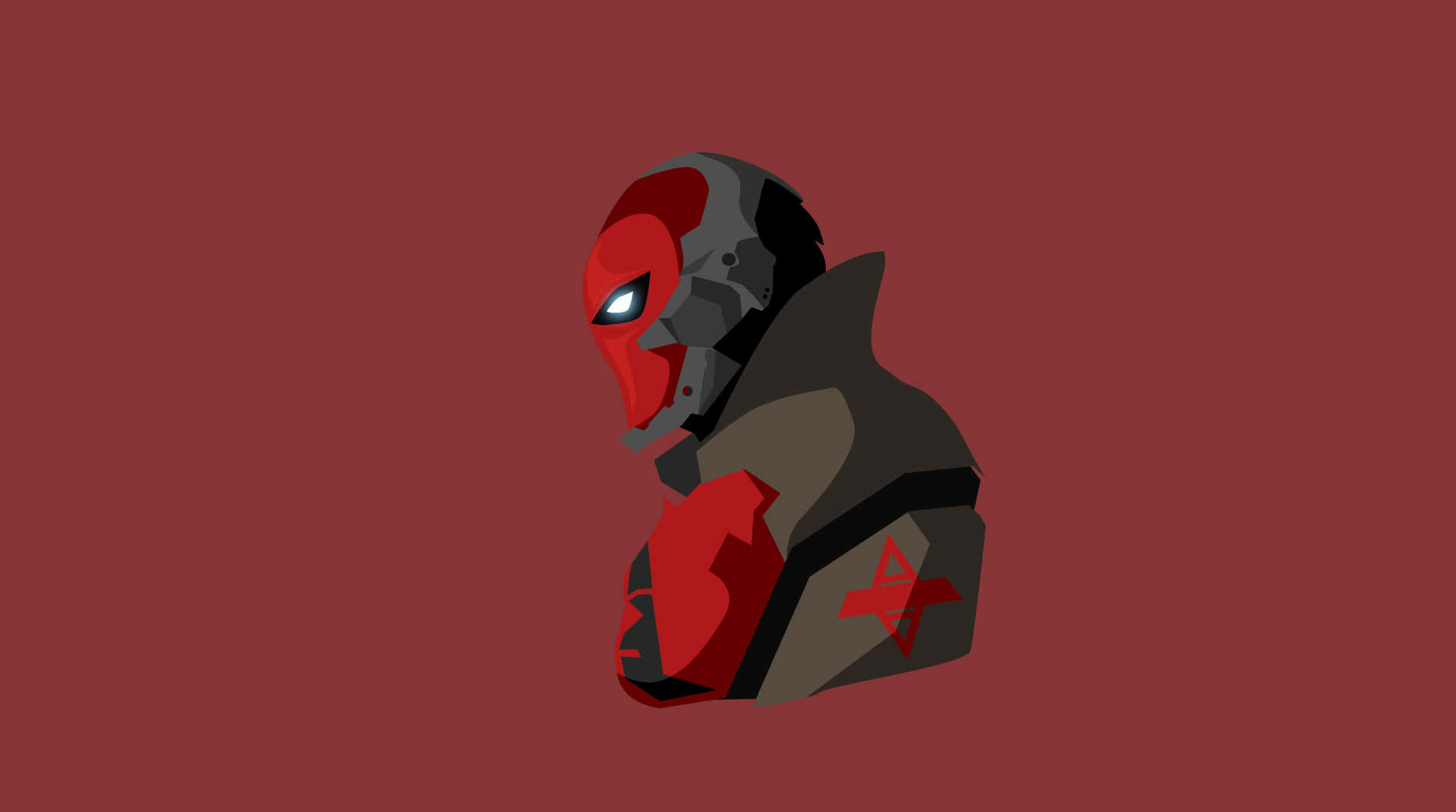 Vibrant Hood Cartoon Character Striking A Pose Background