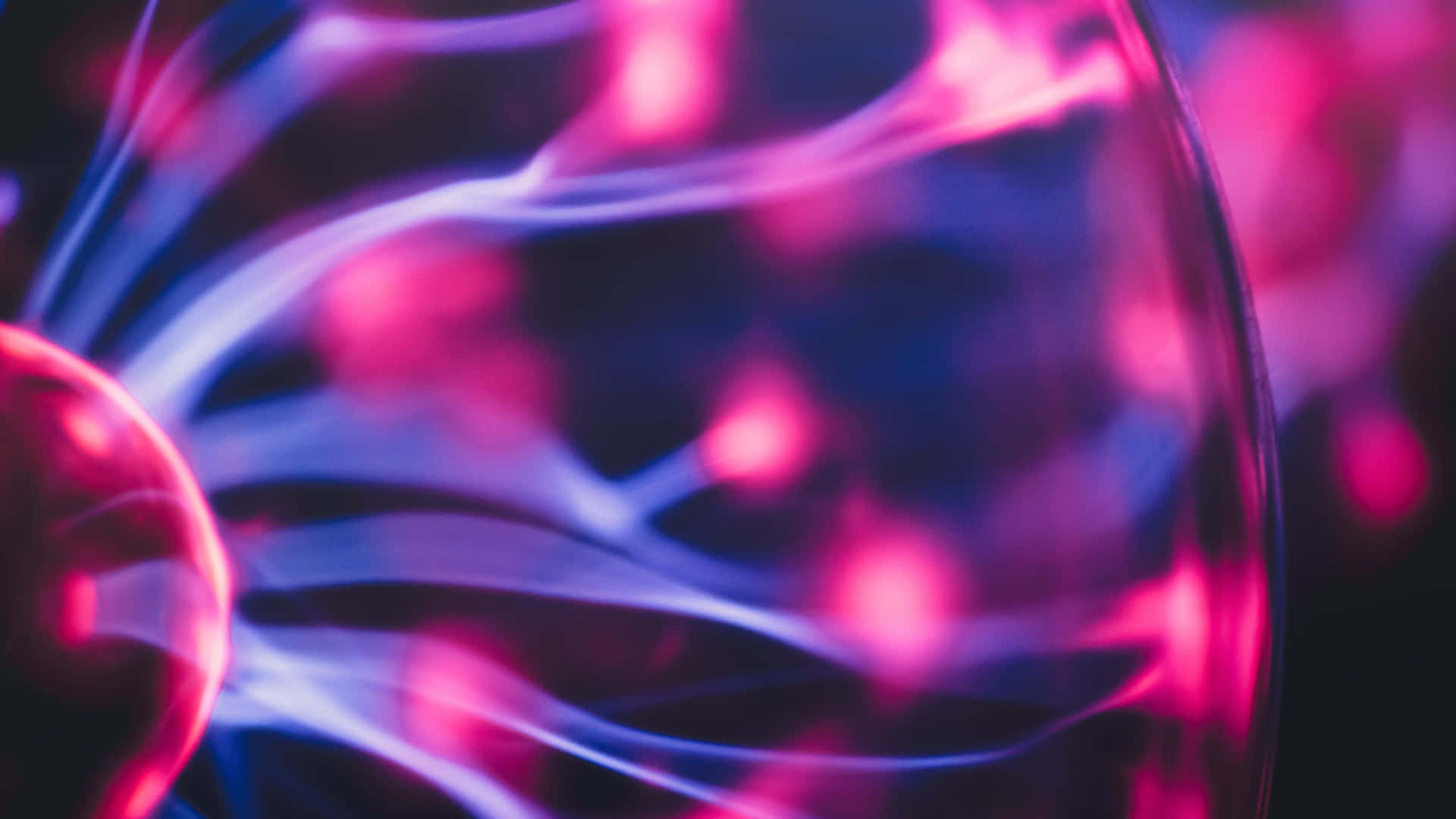 Vibrant Hyperbolic Plasma Image Background