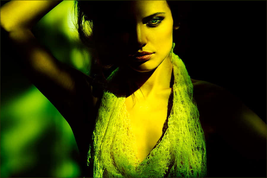 Vibrant Intrigued Color Shoot Background