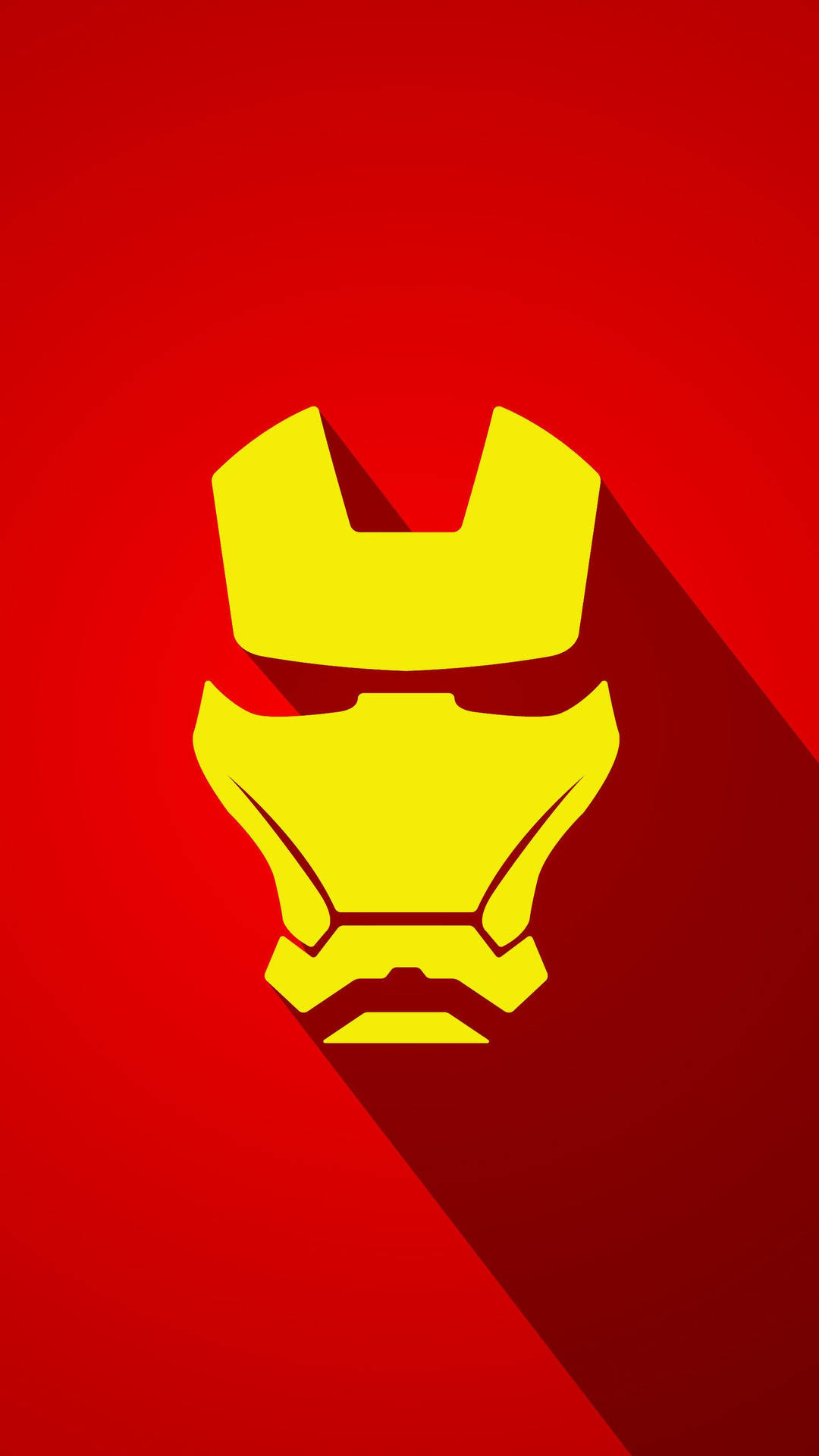 Vibrant Iron Man Logo Background