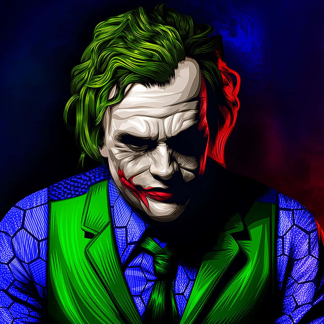 Vibrant Joker Pfp Background