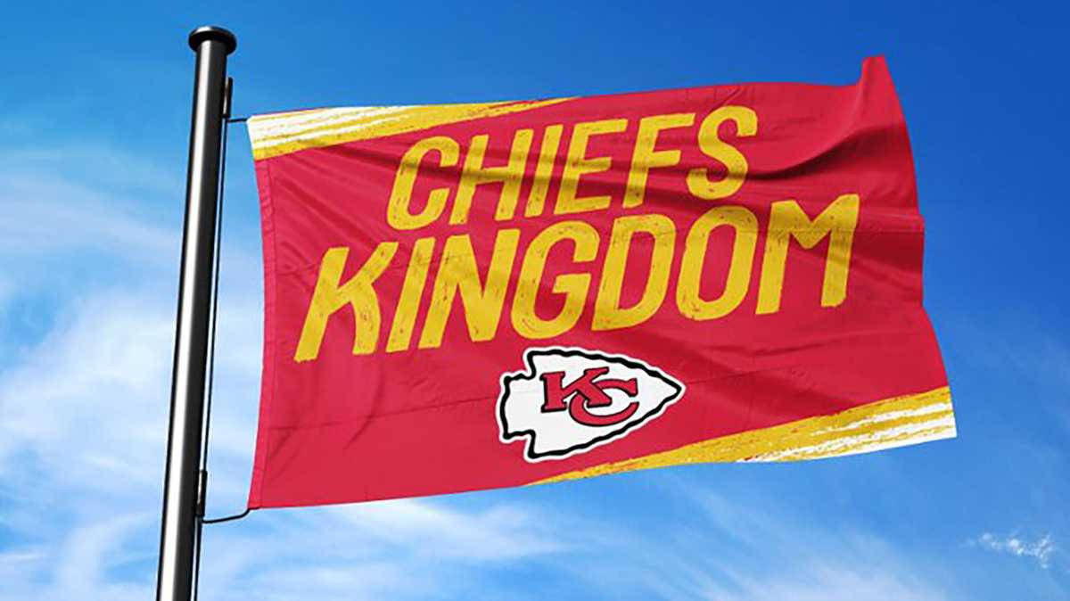 Vibrant Kansas City Chiefs Logo Background