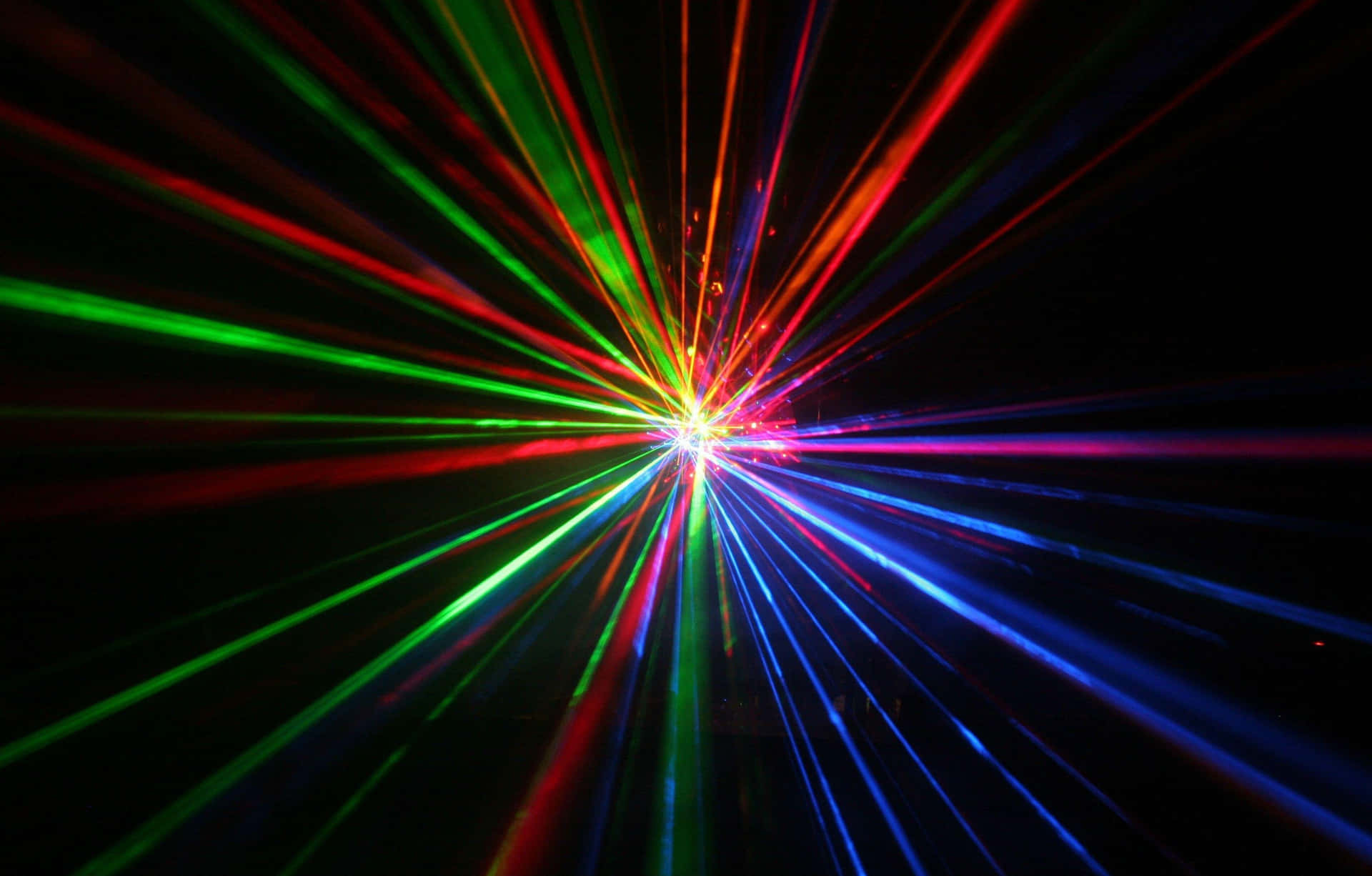 Vibrant Laser Light Show Background