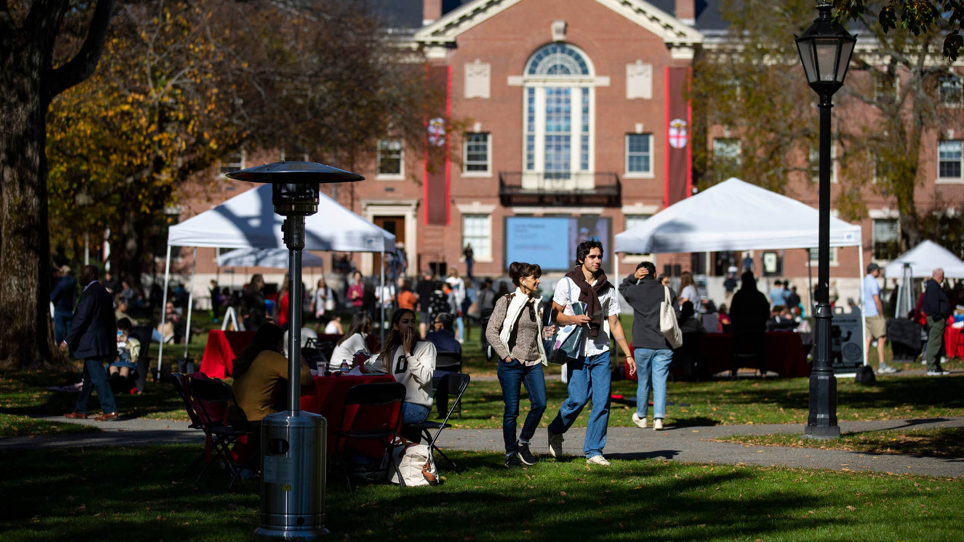 Vibrant Life At Brown University During Family Weekend