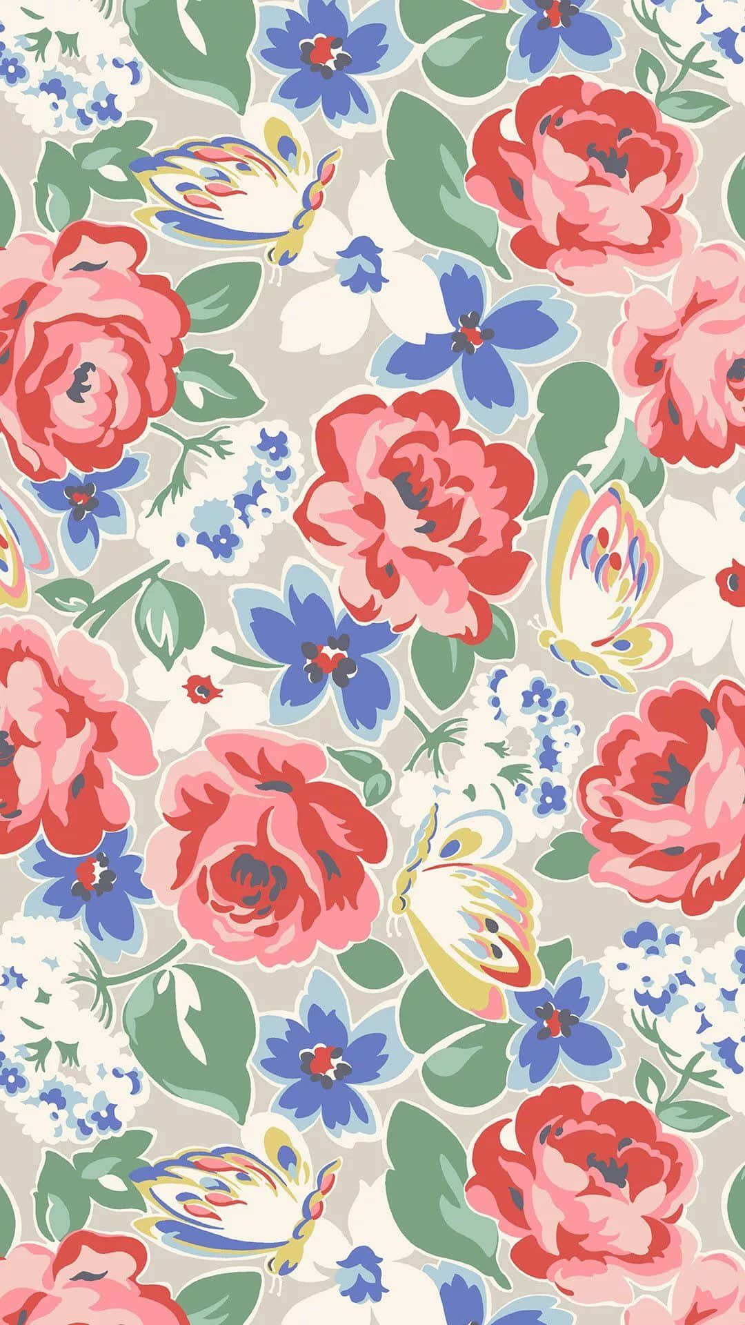 Vibrant Lilly Pulitzer Iphone Wallpaper Background