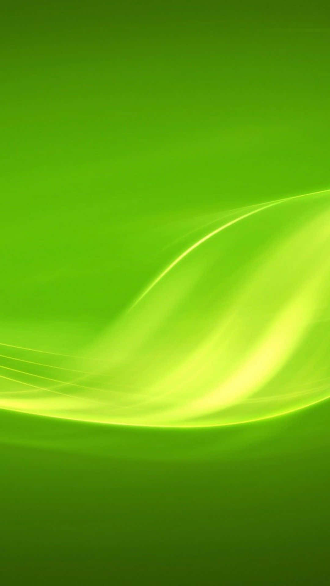 Vibrant Lime Green Abstract Wallpaper Background
