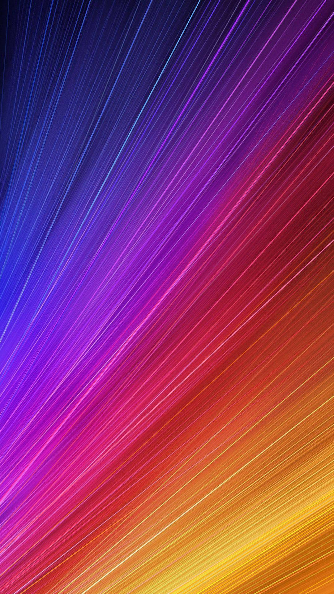 Vibrant Lines Xiaomi Background