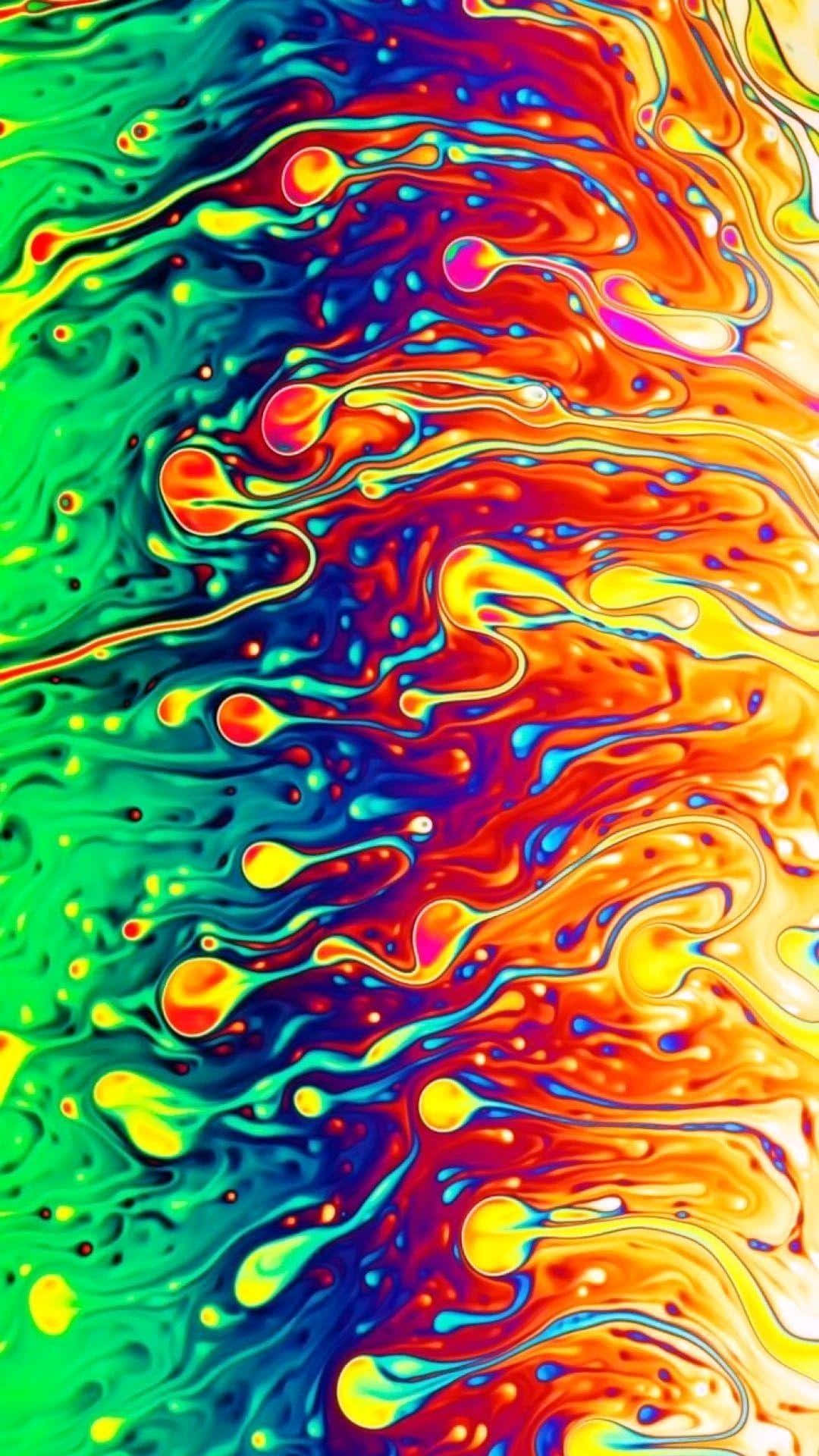 Vibrant_ Liquid_ Colors_ Abstract Background