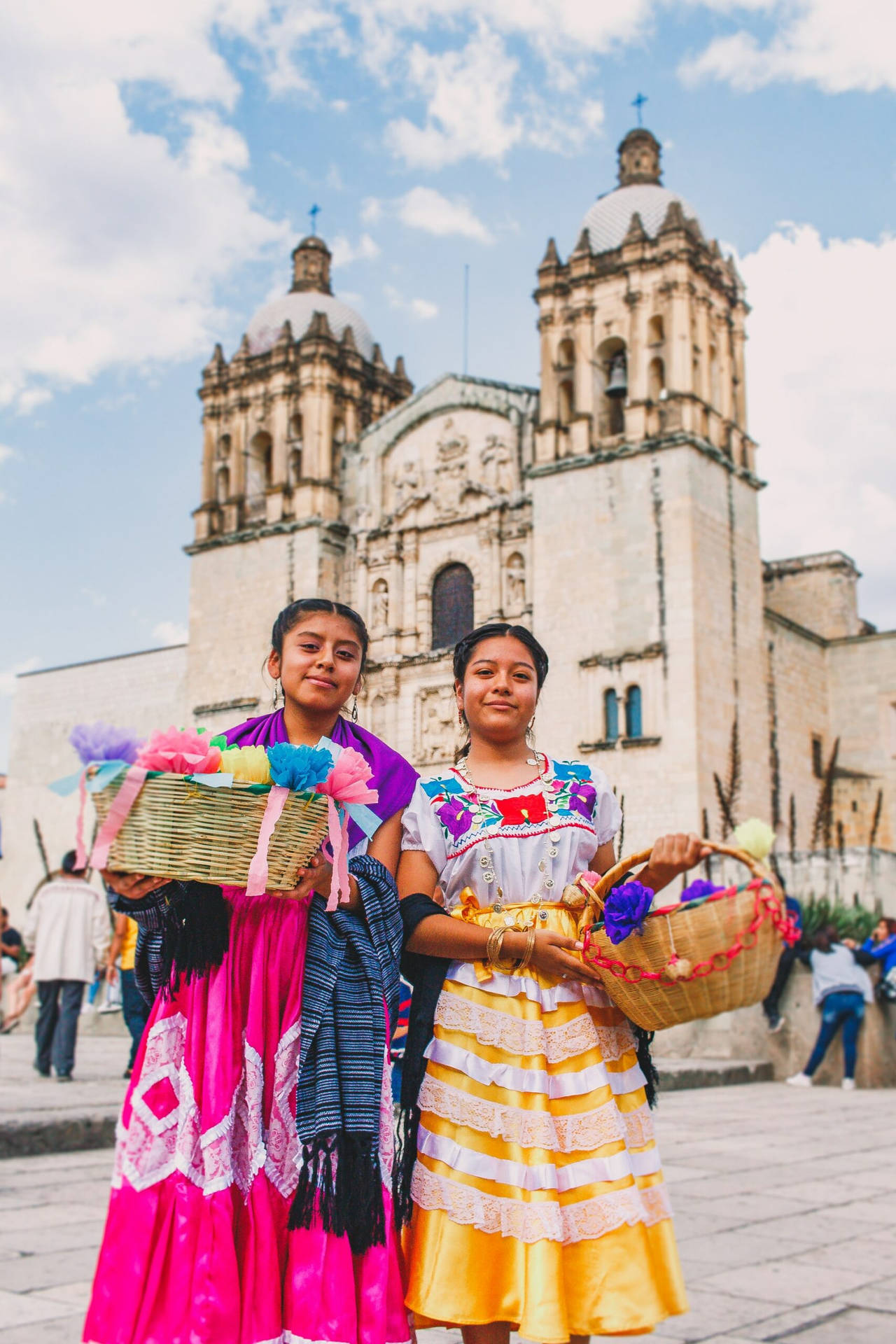 Vibrant Local Fashion In Oaxaca