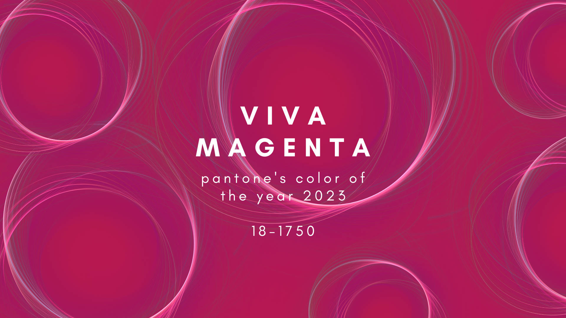 Vibrant Magenta Shade - Color Of The Year 2023 Background