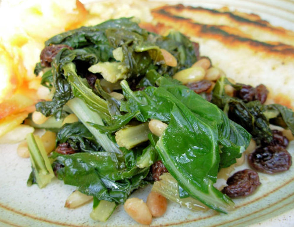 Vibrant Mediterranean Swiss Chard Salad