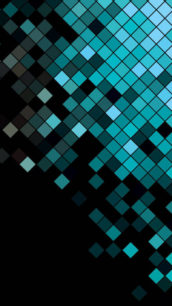 Vibrant Mosaic Pattern On A High-resolution Iphone