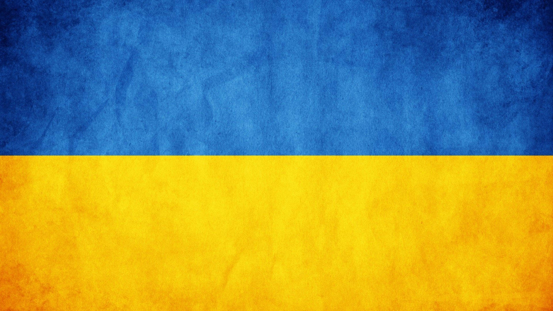 Vibrant National Flag Of Ukraine Background