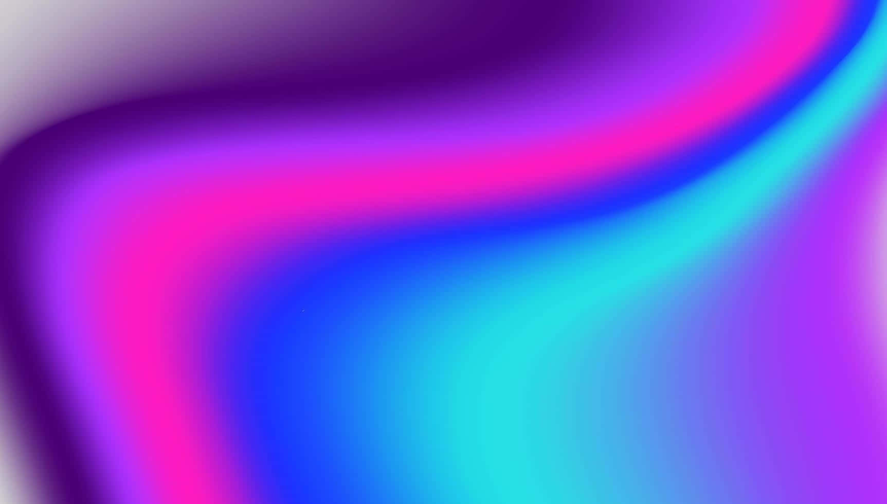 Vibrant Neon Color Waves Background