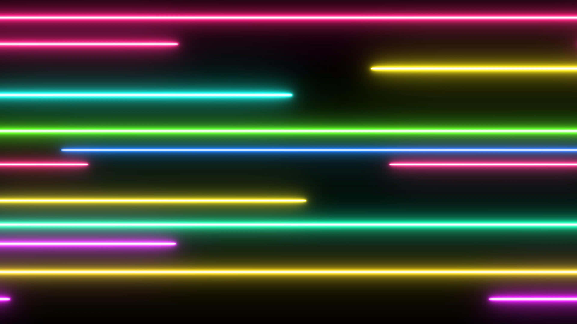 Vibrant Neon Laser Lights Background
