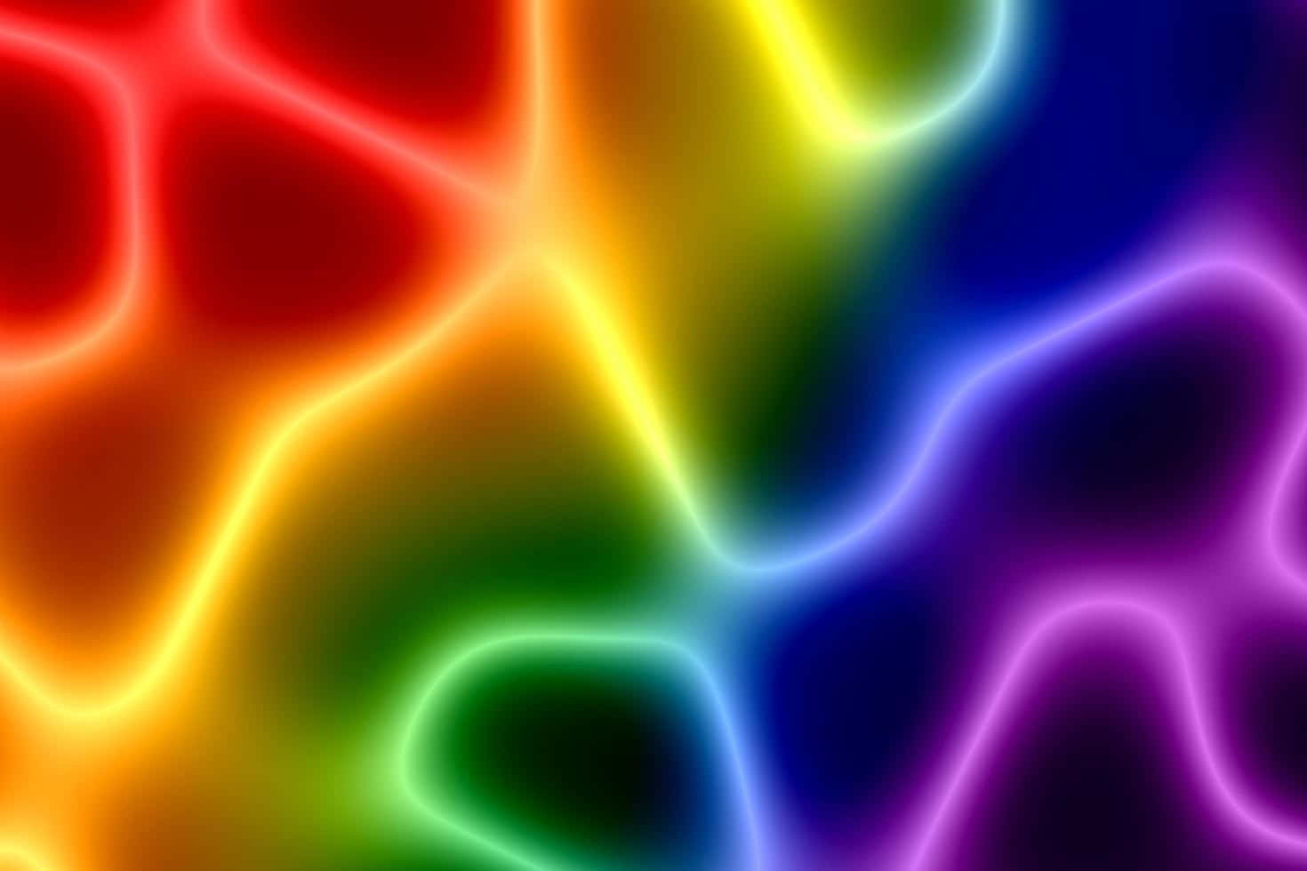 Vibrant Neon Rainbow Waves.jpg Background