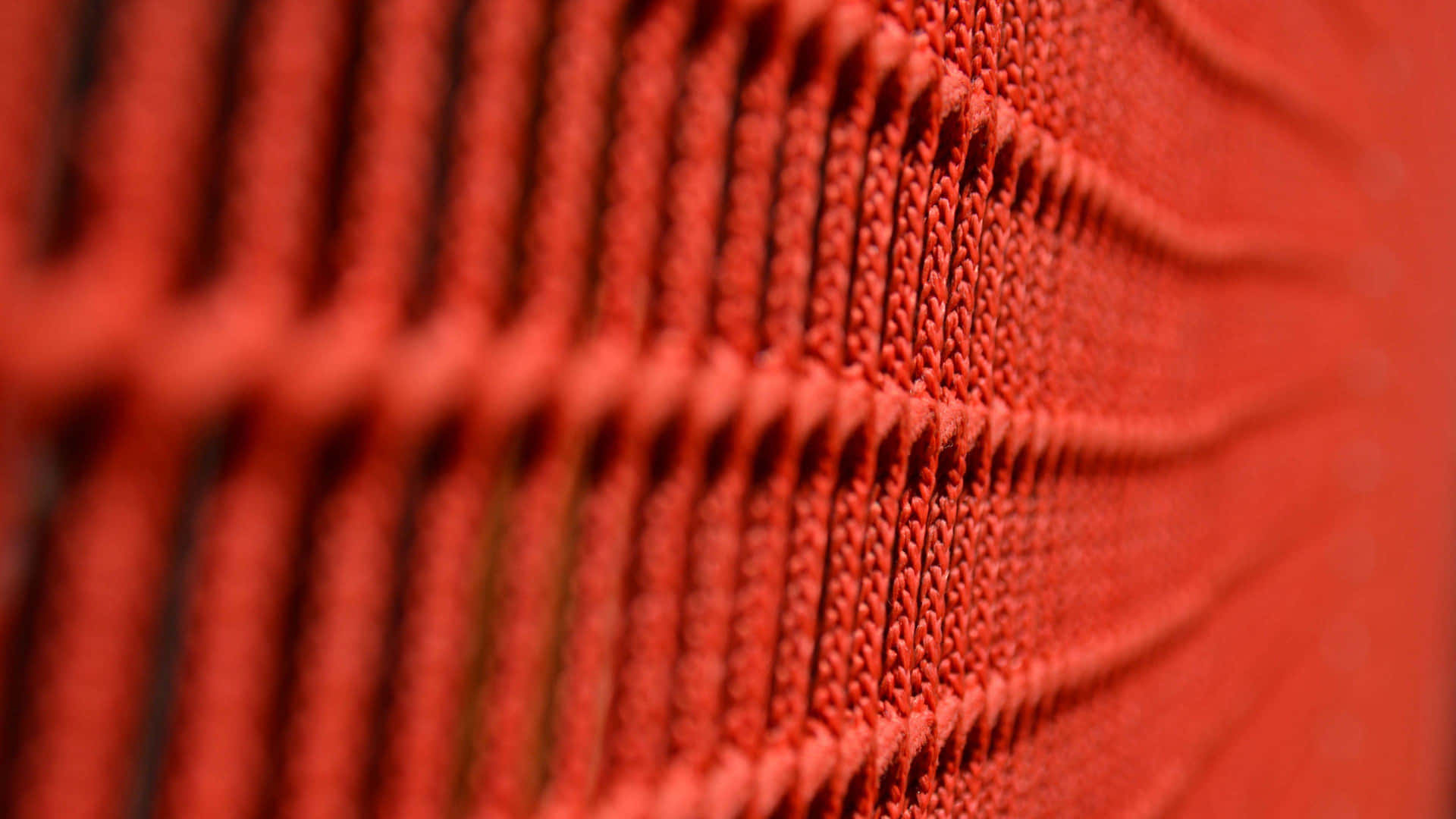 Vibrant Orange Fabric Texture Background