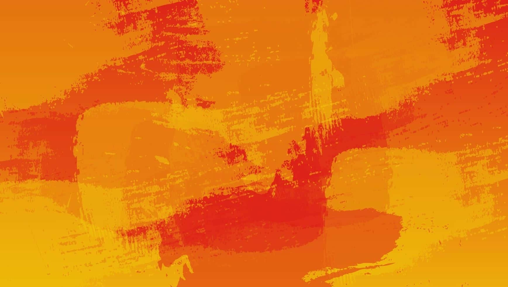 Vibrant Orange Grunge Texture Background