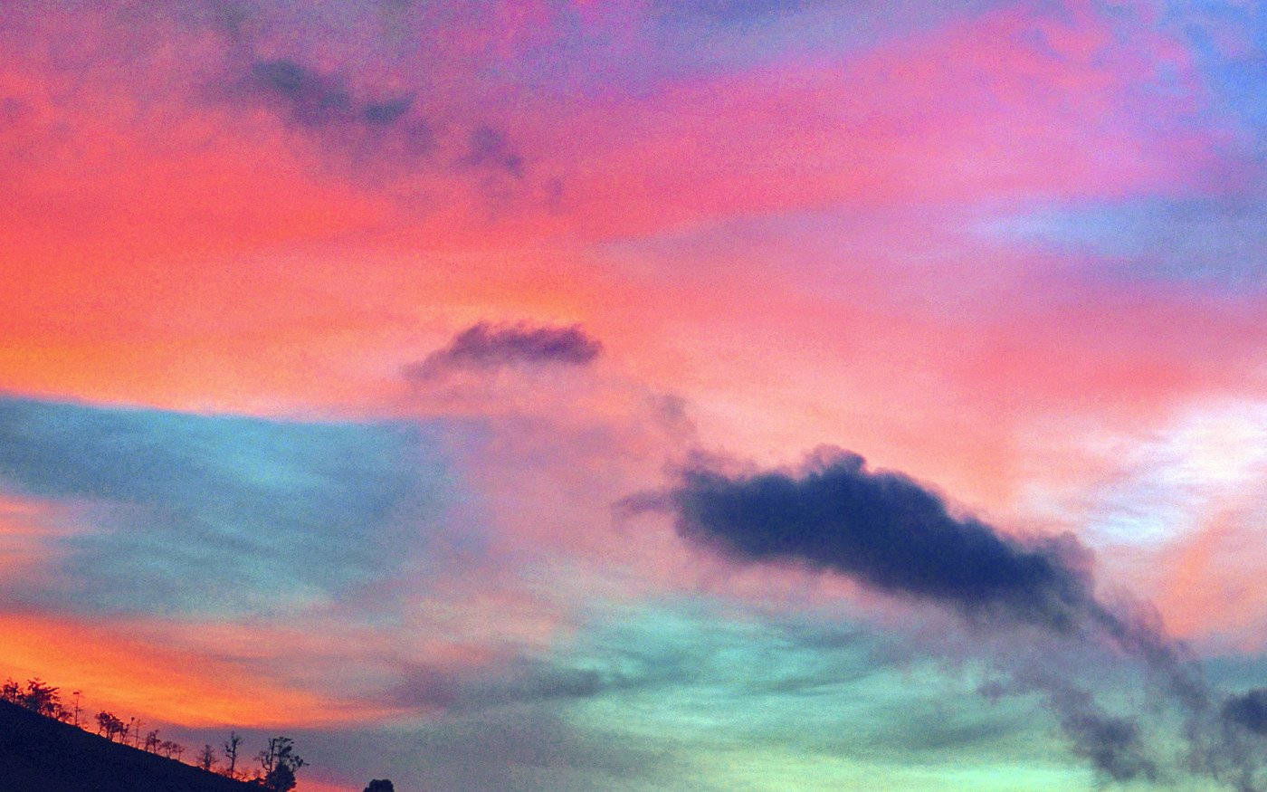 Vibrant Pink Cloud