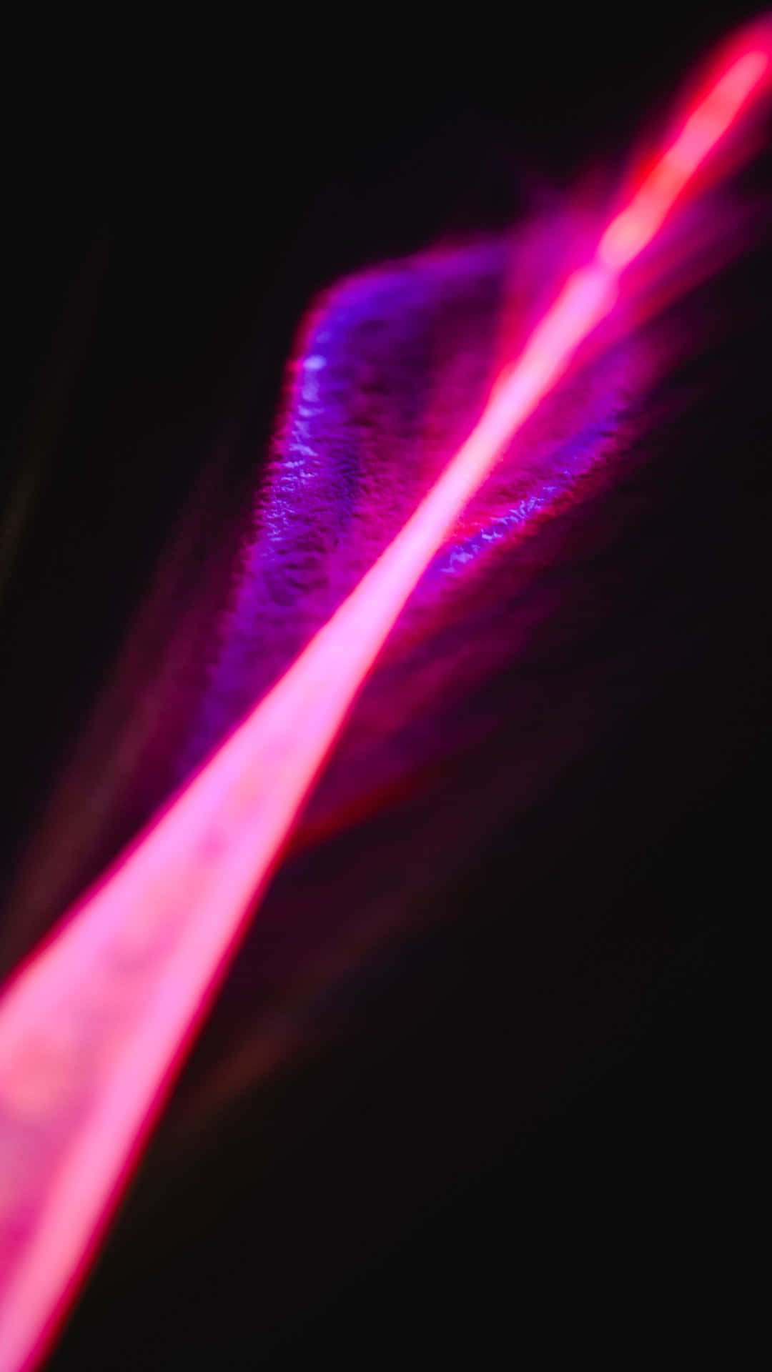 Vibrant Pink Laser Beam Background