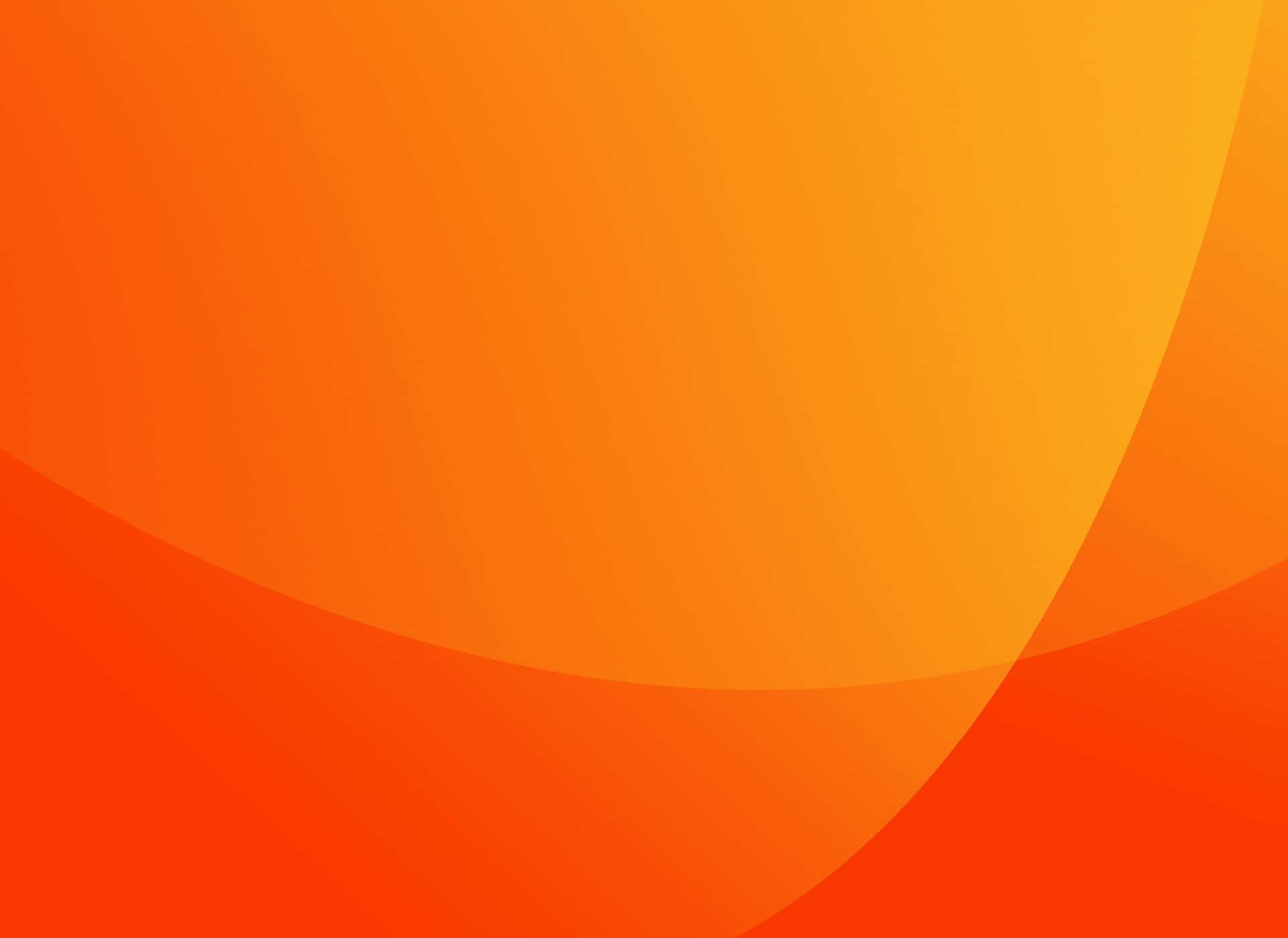 Vibrant Plain Orange Background