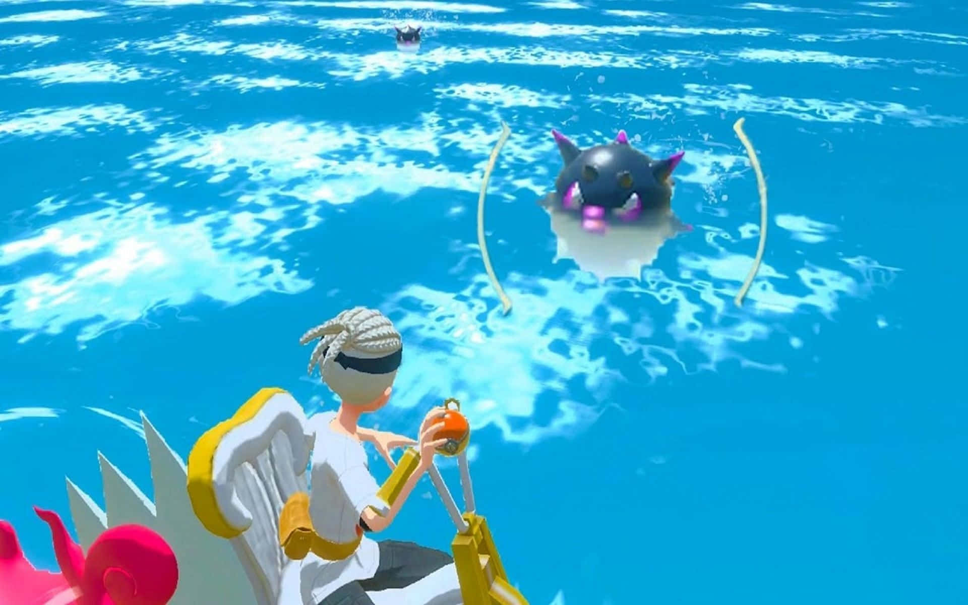 Vibrant Qwilfish In Its Natural Habitat